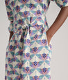 Model is wearing UNTUCKit Peyton dress.