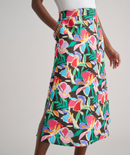 Linen Blend Pippa Skirt Zoom