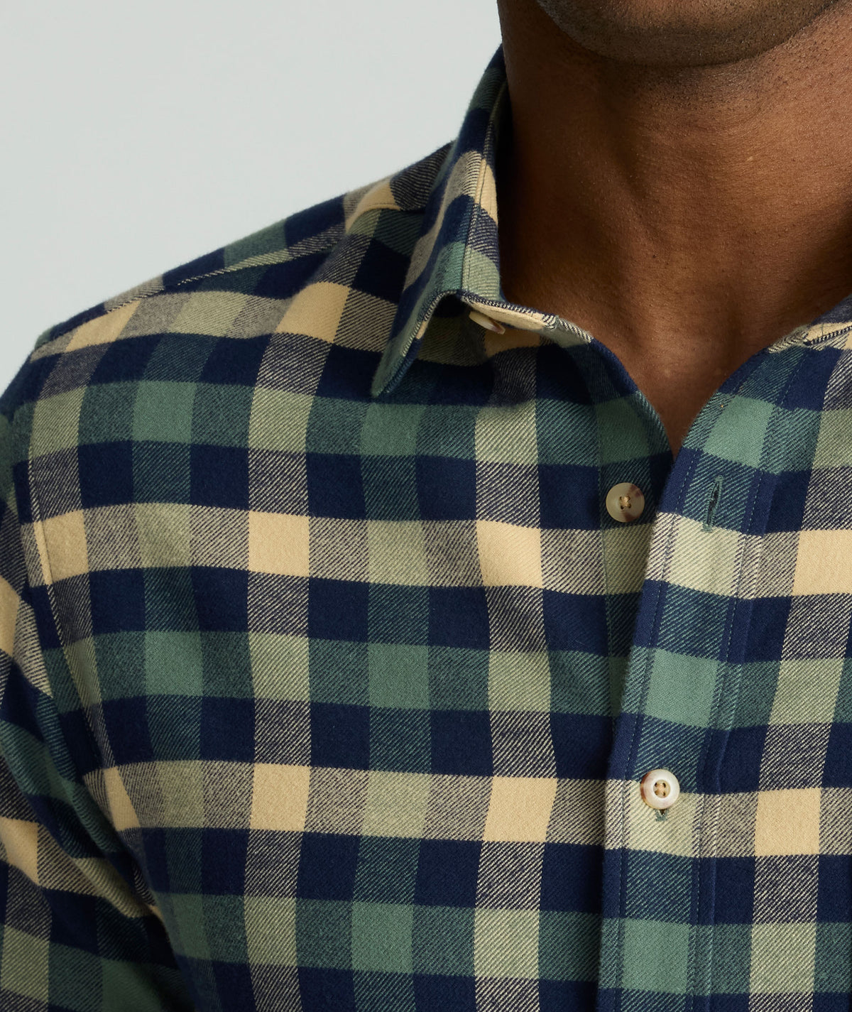 green checked dress shirt UNTUCKit | Flannel Plenville Classical Dance
