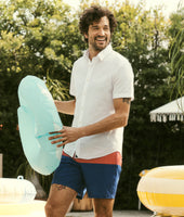 Cotton Seersucker Short-Sleeve Pavao Shirt 6