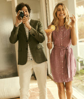 Belted Linen Blend Keeley Shirt Dress 6