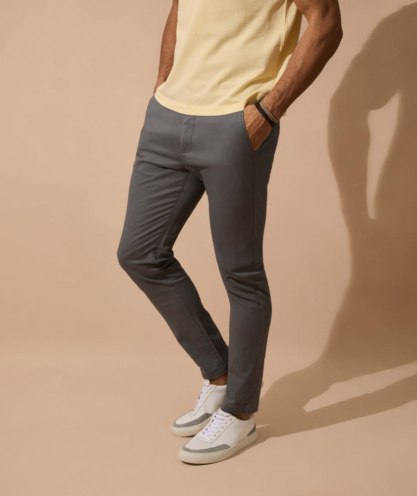 5-Pocket Chino Pants Charcoal | UNTUCKit