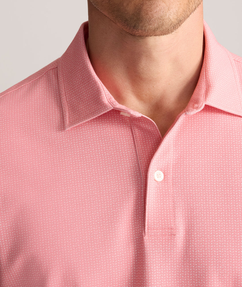 Model is wearing UNTUCKit CottonTek™ Polo. 