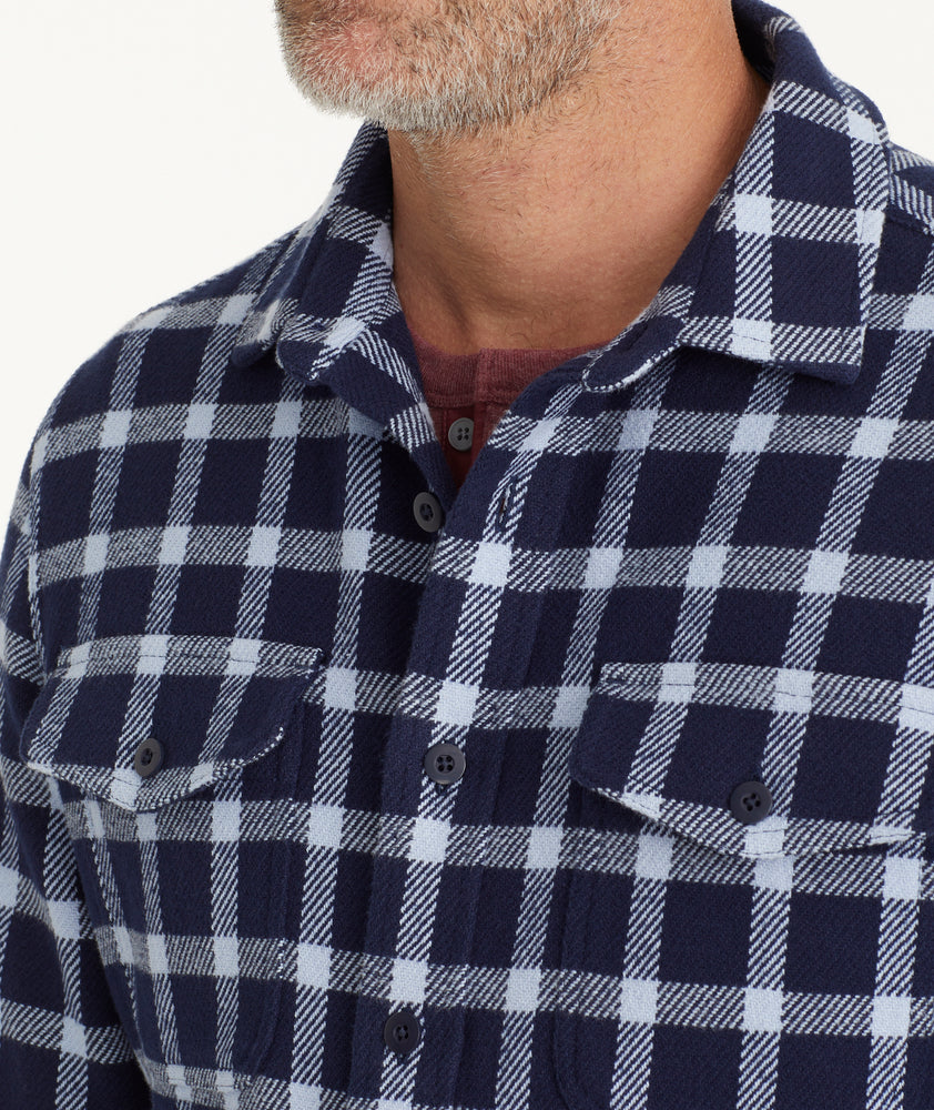 Brushed Overshirt