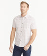 Cotton Stretch Short-Sleeve Dot Shirt - FINAL SALE
