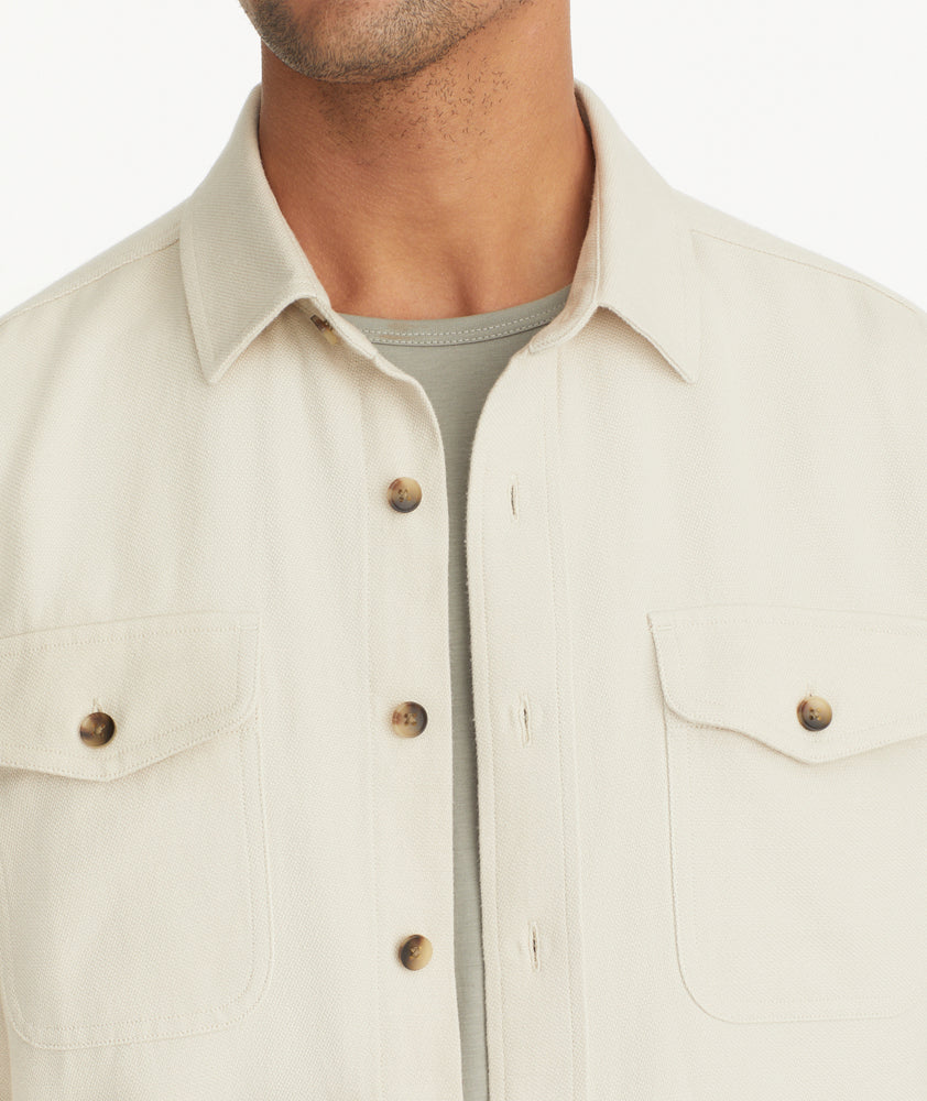 Cotton-Linen Overshirt