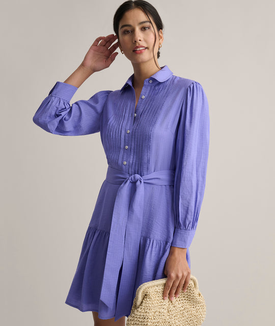Seersucker Rita Shirt Dress