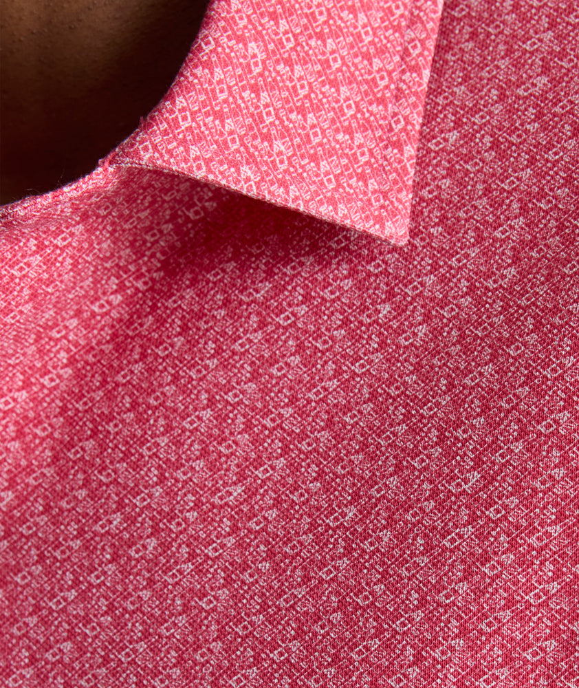 Printed CottonTek™ Polo