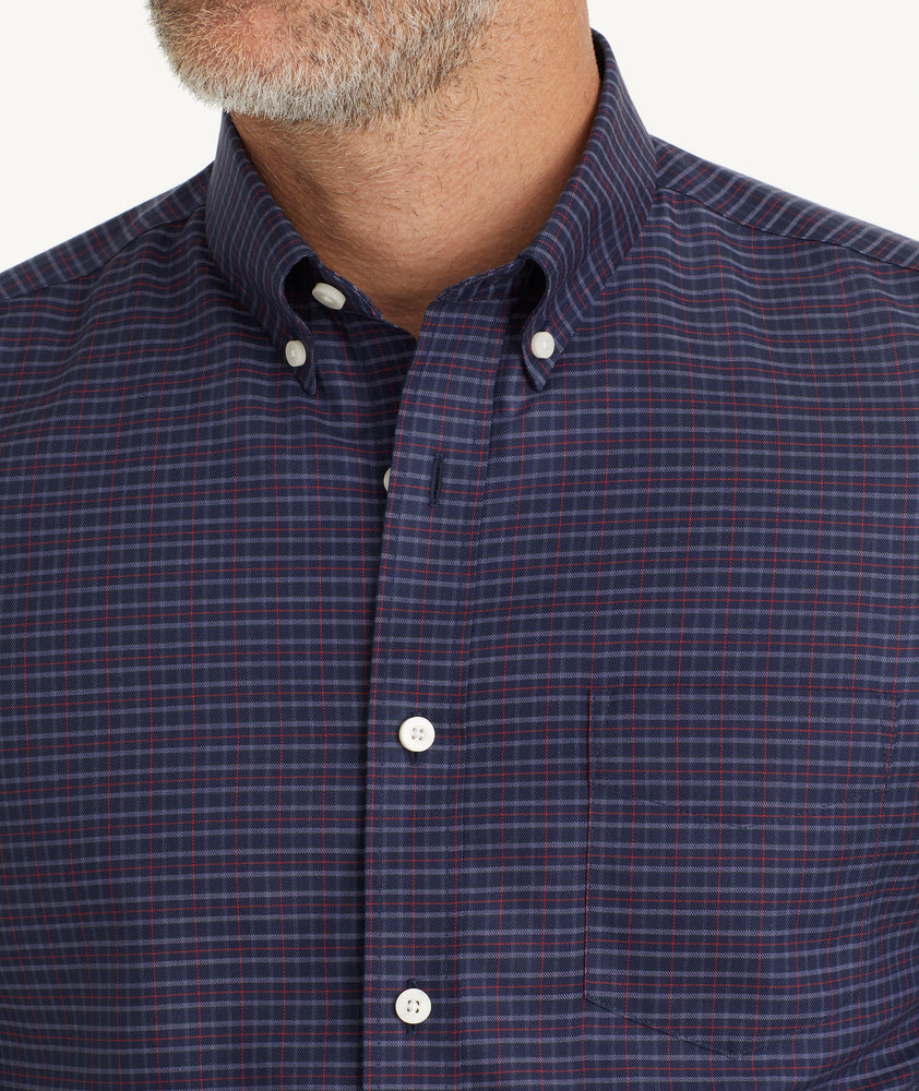 Wrinkle-Free Salamino Shirt