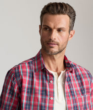 Heritage Plaid Santa Barbara Shirt - FINAL SALE Zoom