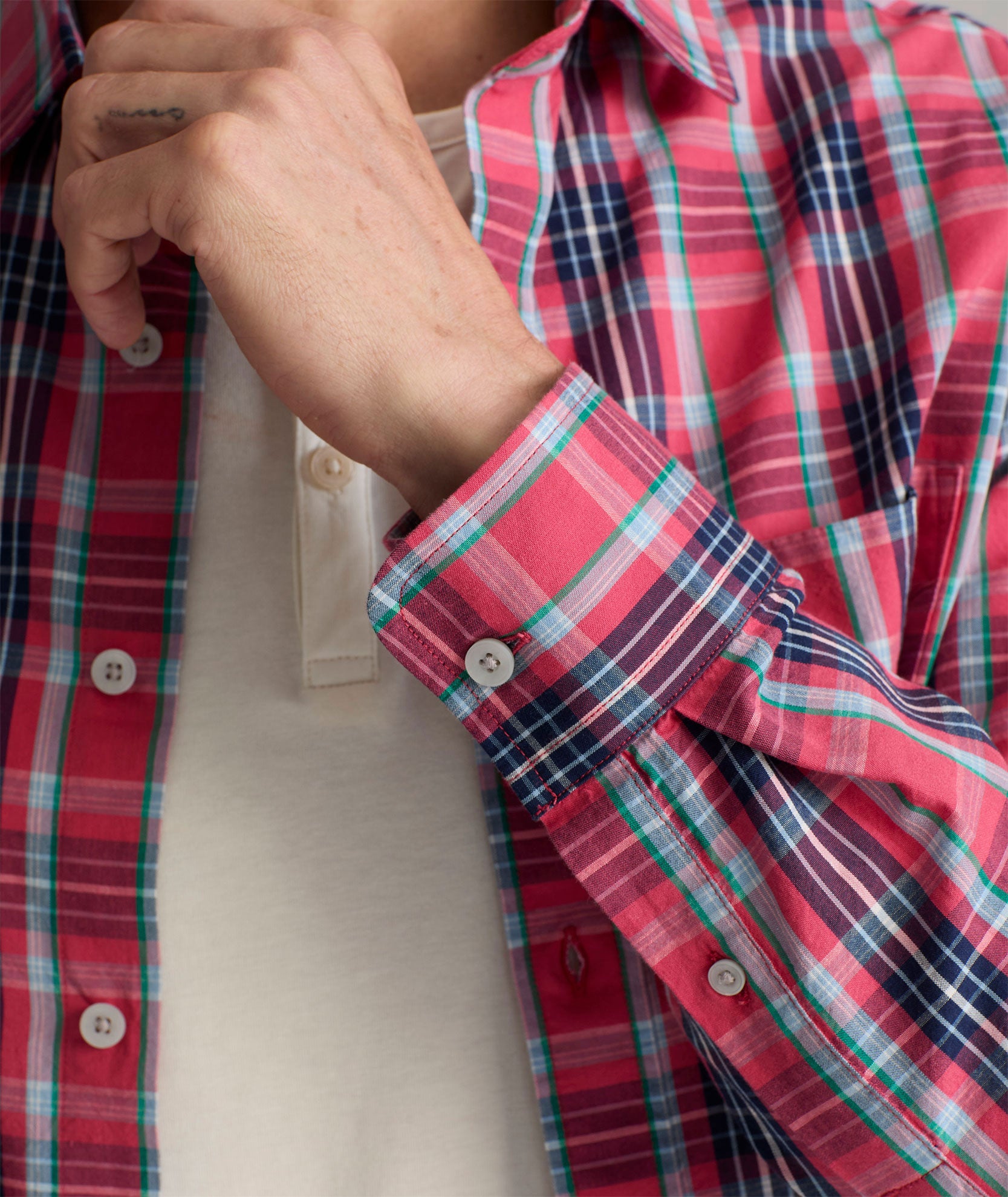 Heritage Plaid Santa Barbara Shirt Fair Trade Certified