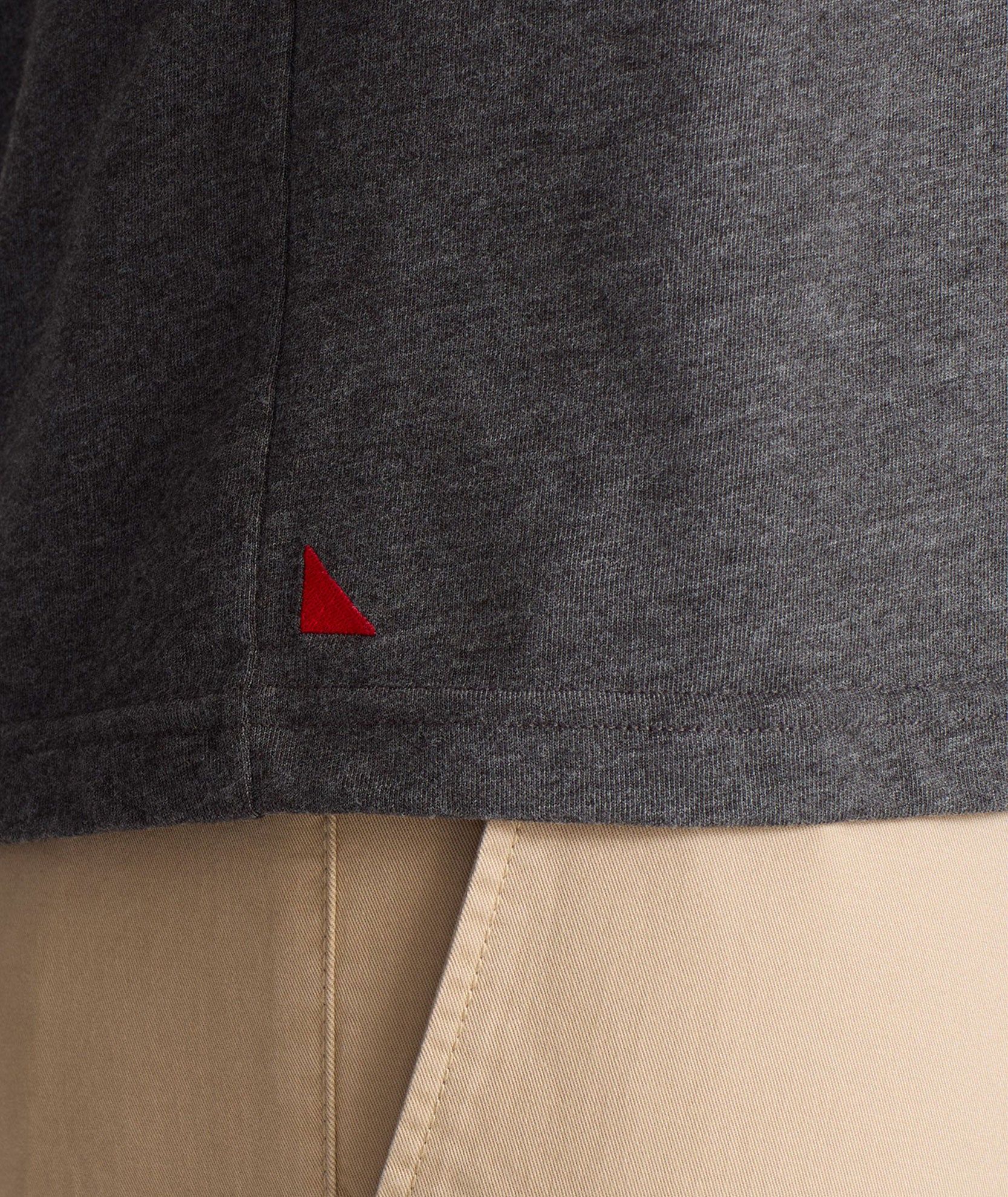Ultrasoft Tee Charcoal | UNTUCKit