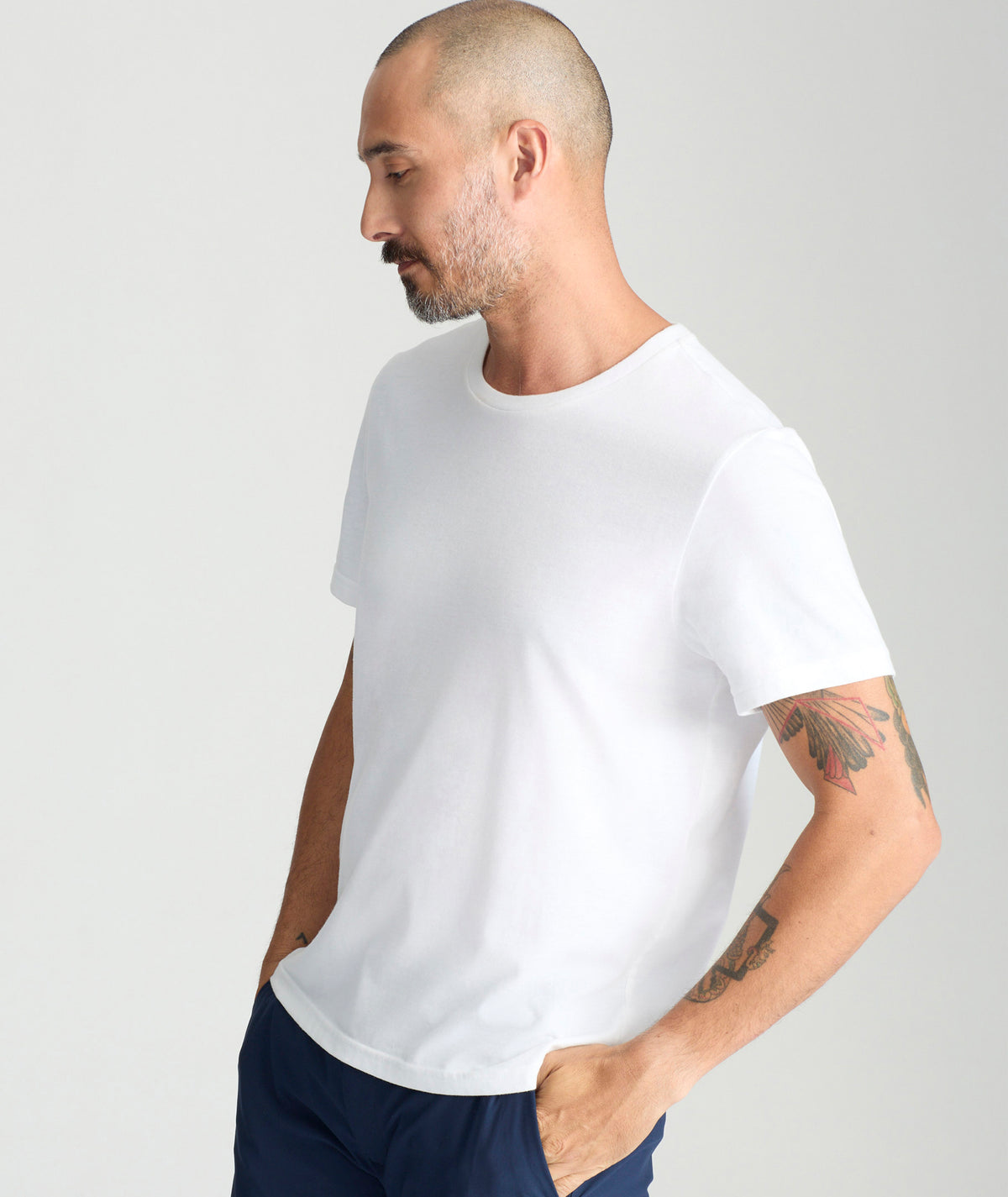 Ultrasoft Tee Small / Regular Fit / White