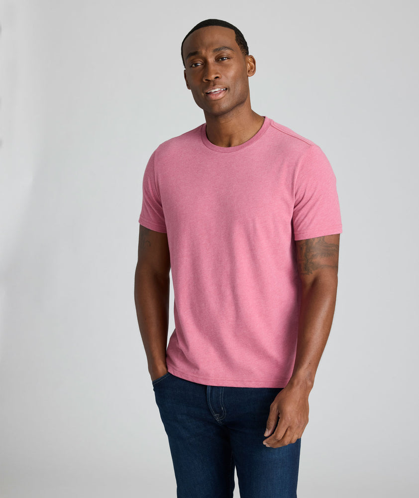 Ultrasoft Tee Rose | UNTUCKit
