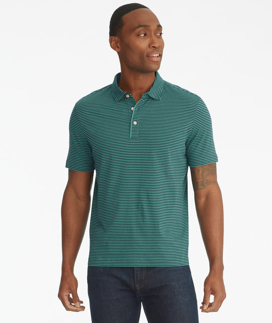 Pima Cotton Striped Polo - FINAL SALE