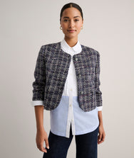 Tweed Cropped Shay Jacket