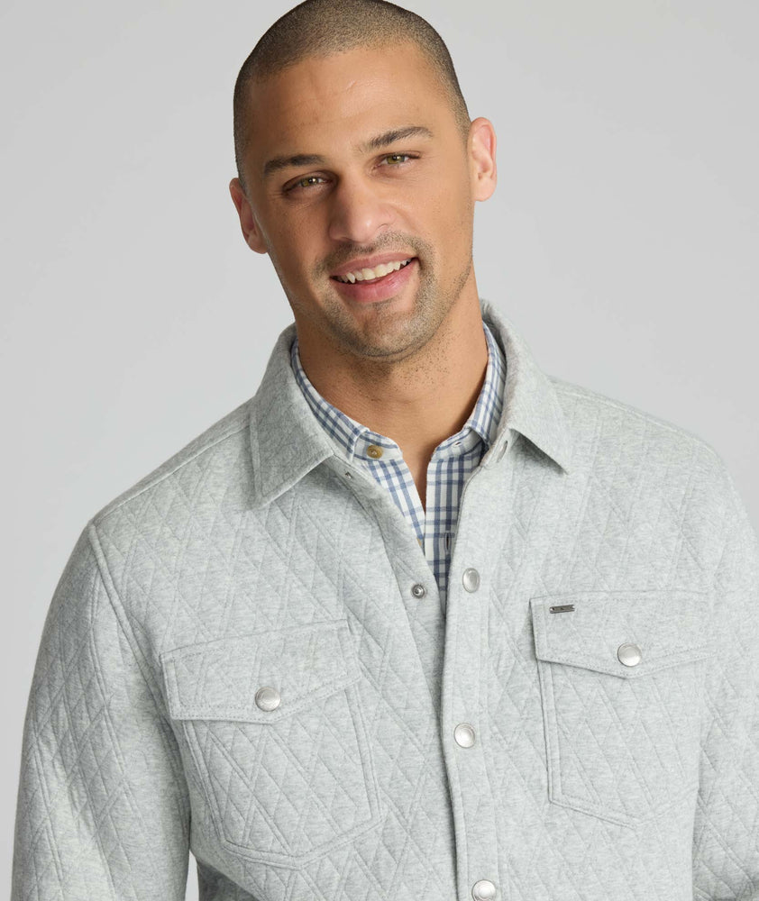 Quilted Shirt Jacket
