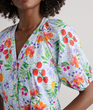 Cotton Short-Sleeve Sierra Dress Zoom