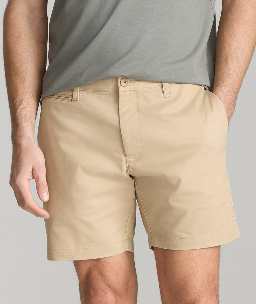 men's 7 inch dress shorts 7" Stretch Chino Shorts Navy