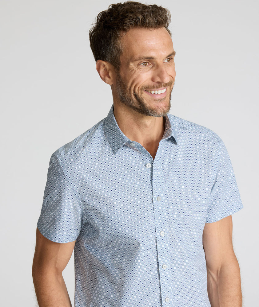 Wrinkle-Free Short-Sleeve Strauss Shirt
