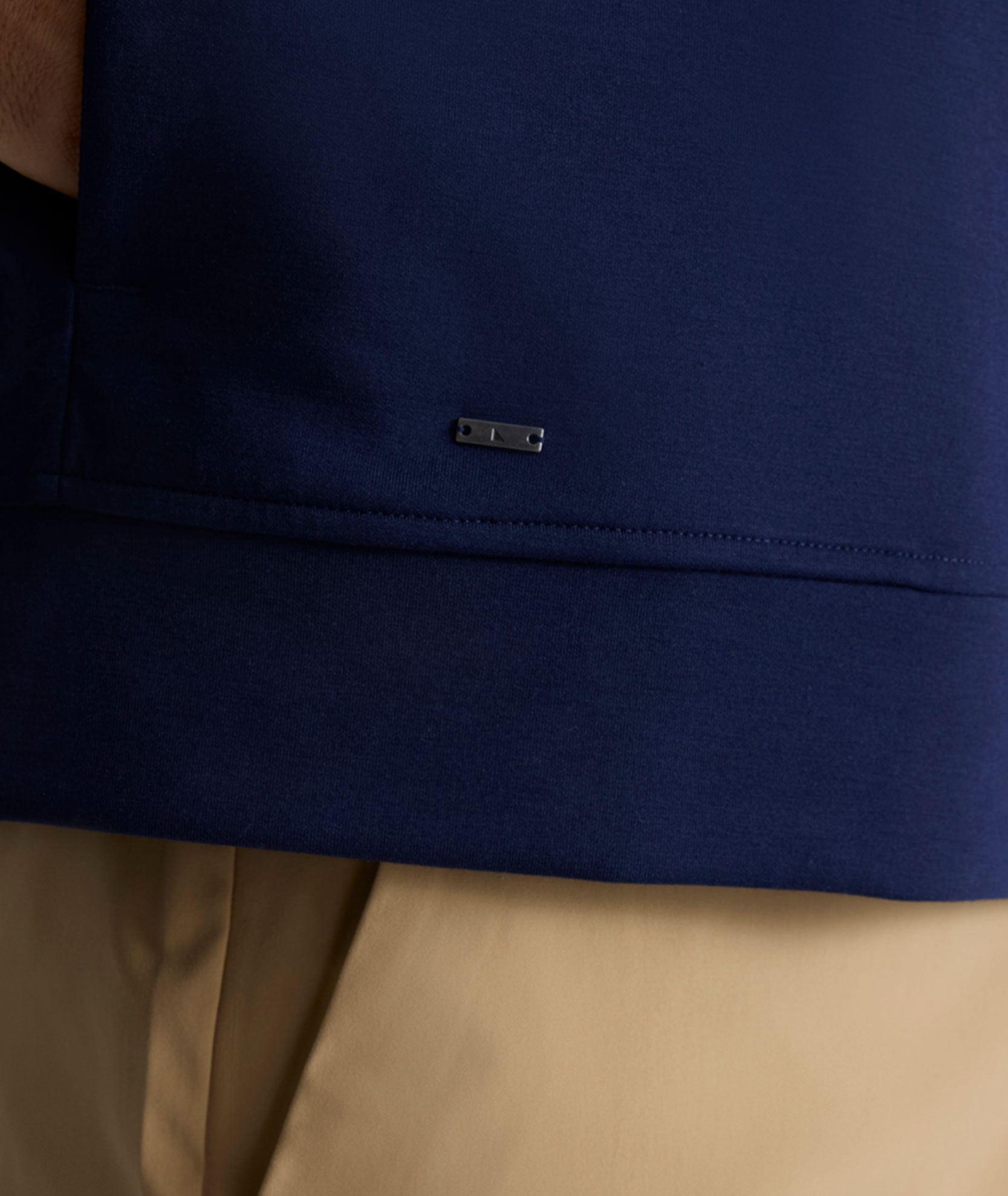 Performance Mason Quarter-Zip Navy | UNTUCKit