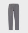 Model is wearing UNTUCKit 5-Pocket Performance Tech Pants in Gray.