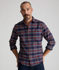 Performance Flannel Trezari Shirt - FINAL SALE