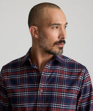 Performance Flannel Trezari Shirt - FINAL SALE Zoom