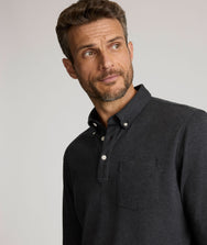 Wrinkle-Free Button-Down Collar Polo Zoom