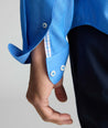 Model is wearing UNTUCKit Wrinkle-Free Vidal Shirt. 