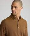 Classic Cotton Pique Long-Sleeve Polo