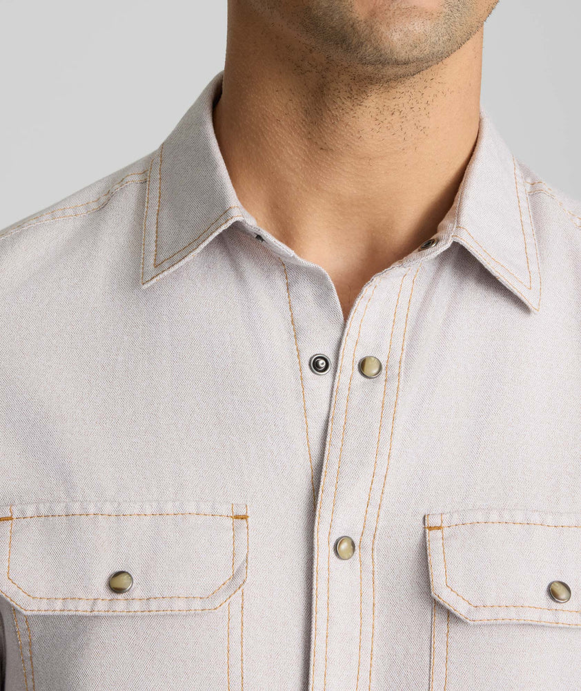 Vintage Wash Western Shirt