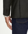 Model is wearing UNTUCKit Italian Wool Westerling Sport Coat in Olive.