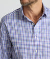 Model is wearing UNTUCKit CottonTek Winterfield Shirt. 