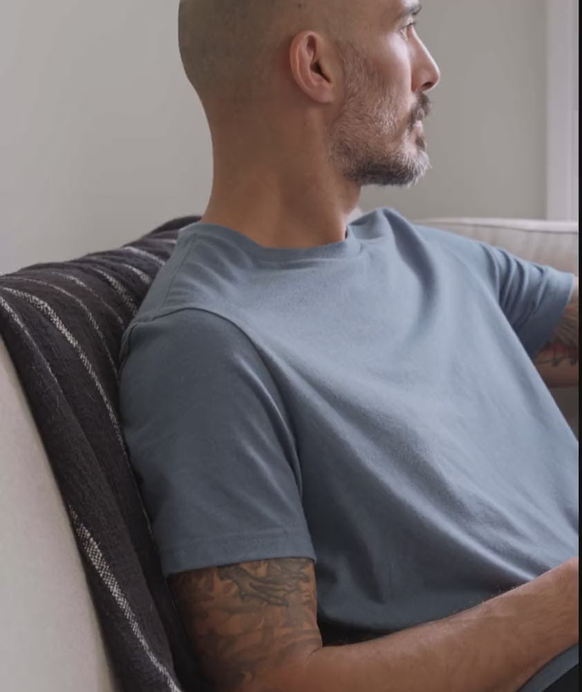 Video of model wearing Ultrasoft Tee