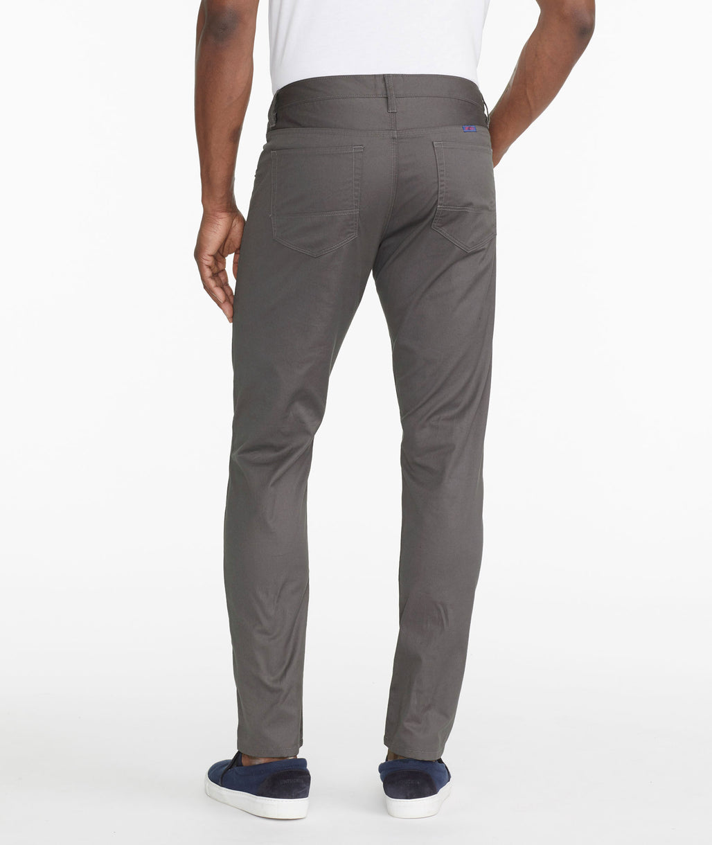 5-Pocket Chino Pants Dark Gray | UNTUCKit