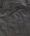 Model wearing a Dark Grey 5-Pocket Pants