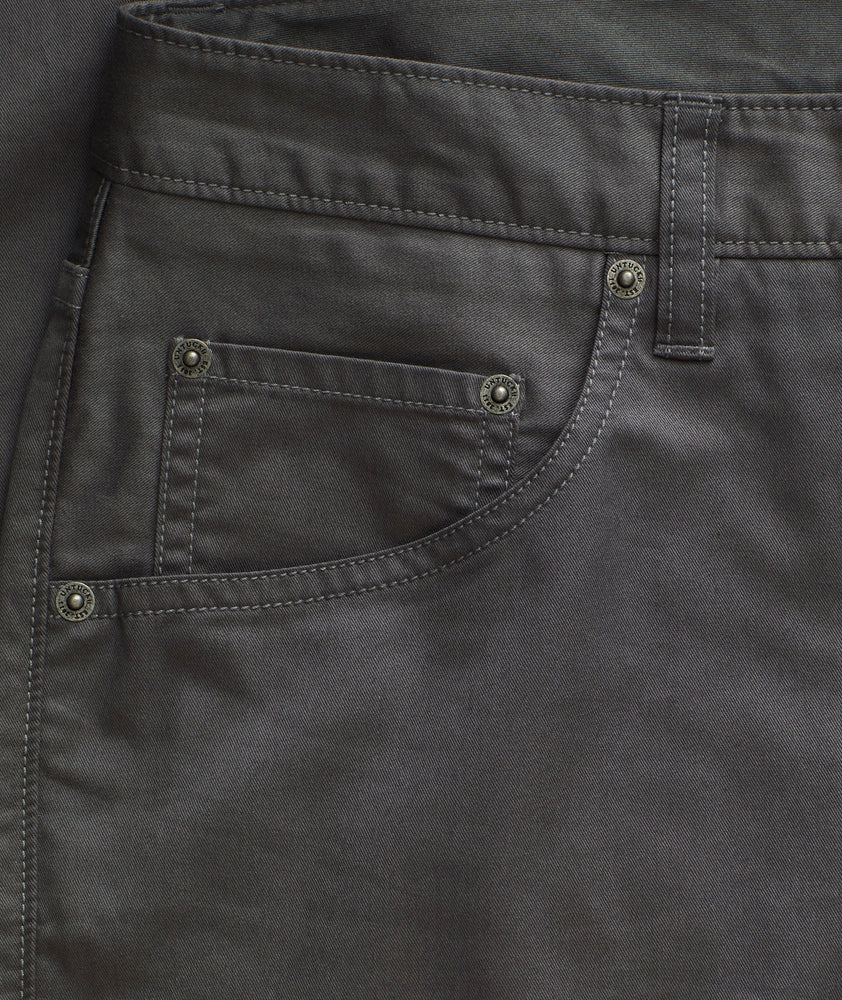 5-Pocket Chino Pants Dark Gray | UNTUCKit