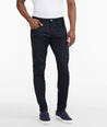 Model wearing a Navy 5-Pocket Pants