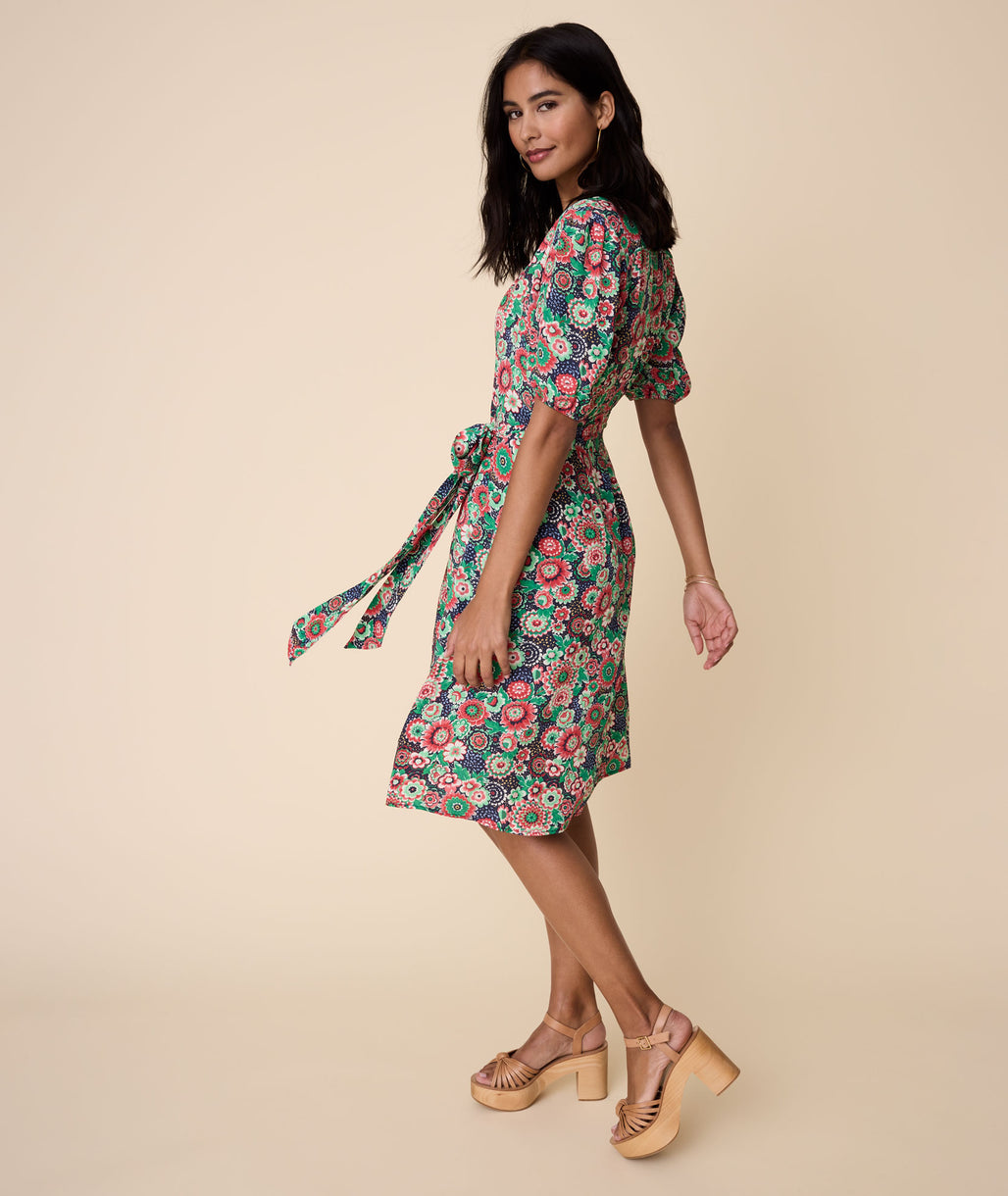 Model wearing an UNTUCKit Alix Dress.
