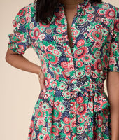 Short Sleeve Midi Alix Dress 4