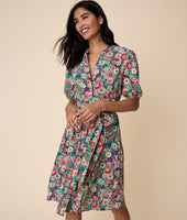 Short Sleeve Midi Alix Dress 1