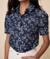 Cotton Short-Sleeve Allison Shirt 4