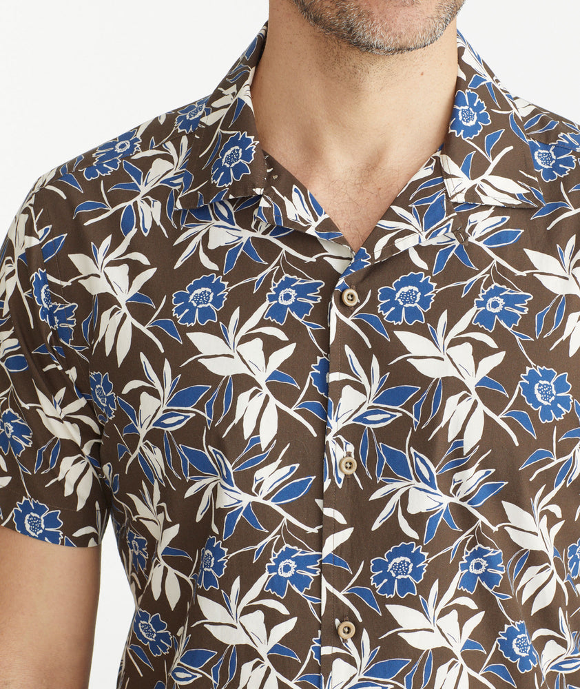 Cotton Havana Short-Sleeve Aramon Shirt - FINAL SALE