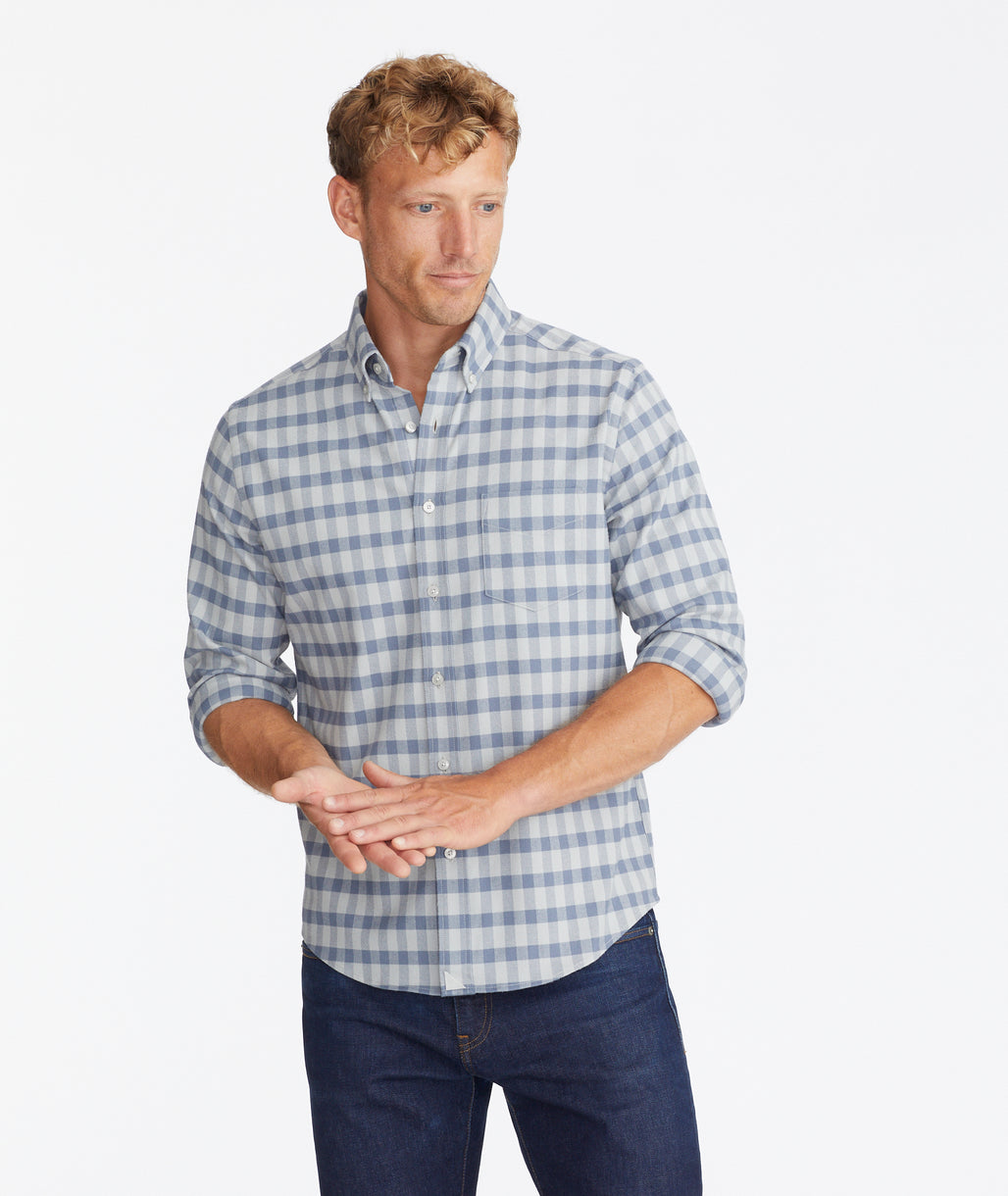 Wrinkle-Free Performance Flannel Archie Shirt - FINAL SALE