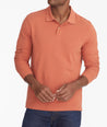 Pique Long-Sleeve Polo - FINAL SALE