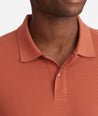 Pique Long-Sleeve Polo - FINAL SALE