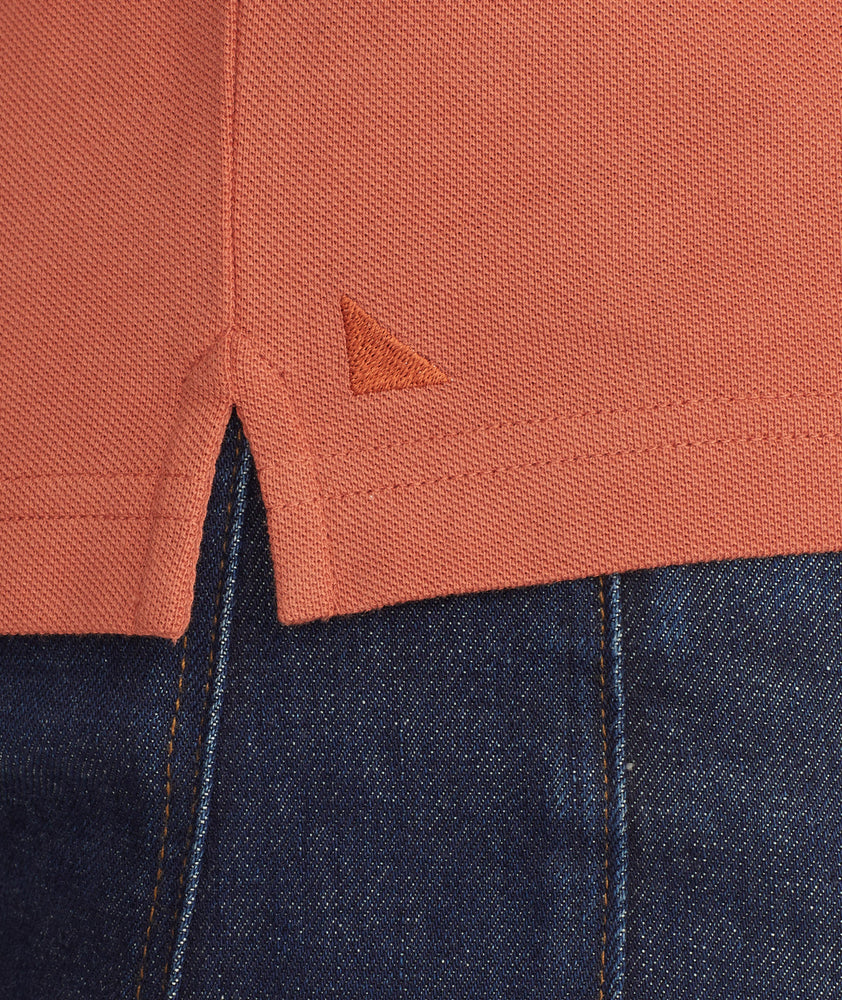 Pique Long-Sleeve Polo - FINAL SALE