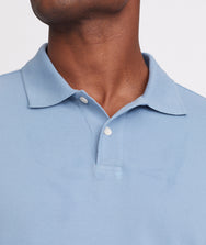 Pique Long-Sleeve Polo - FINAL SALE Zoom