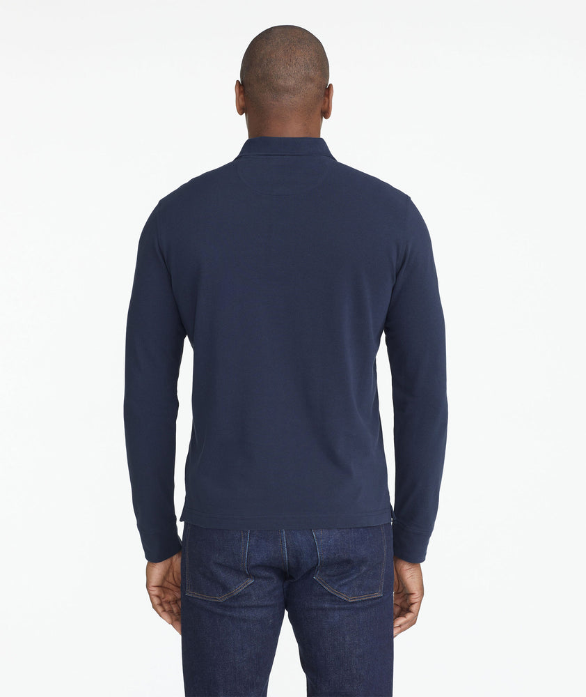 Classic Long Sleeve Pique Polo - Ready to Wear